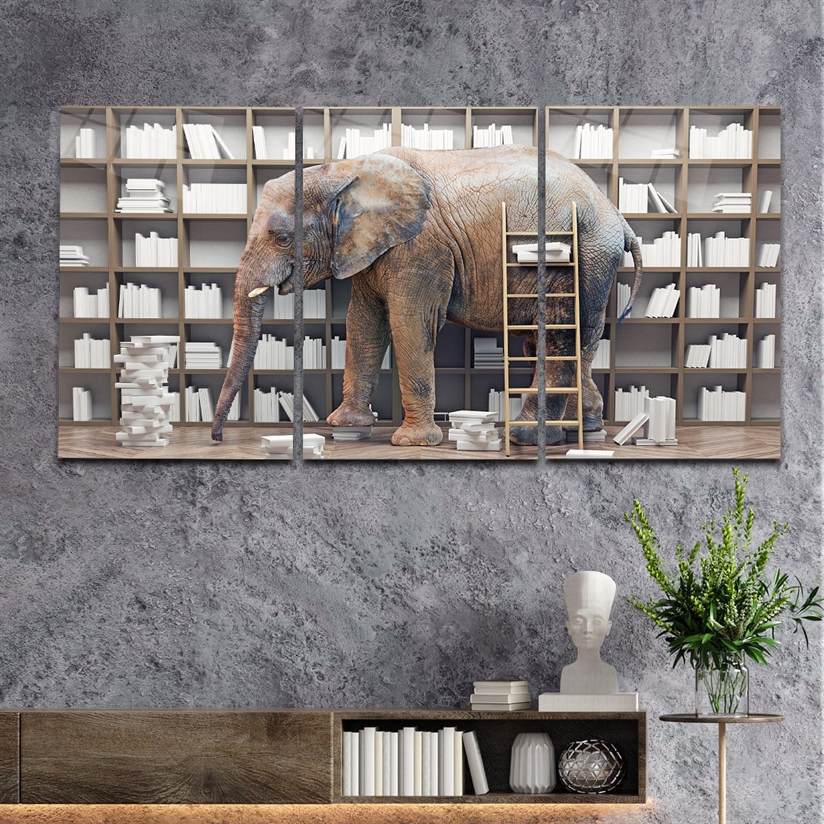 Tempered Glasss Wall Arts Art-Themed Set