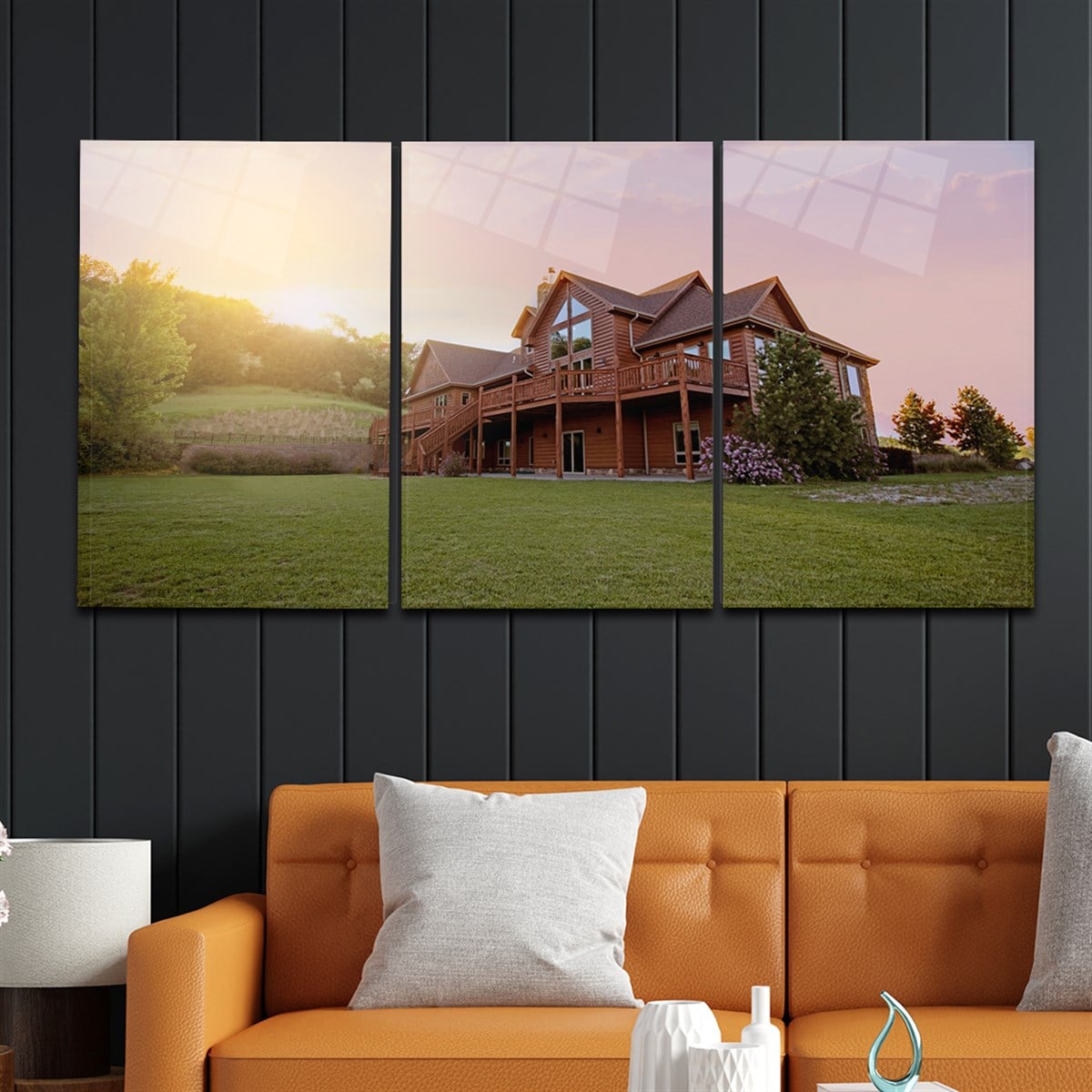 Tempered Glasss Wall Arts Art-Themed Set