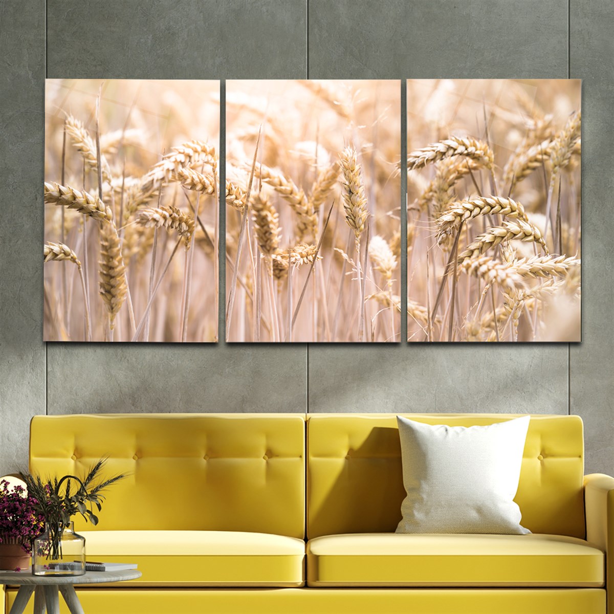 Tempered Glasss Wall Arts Art-Themed Set