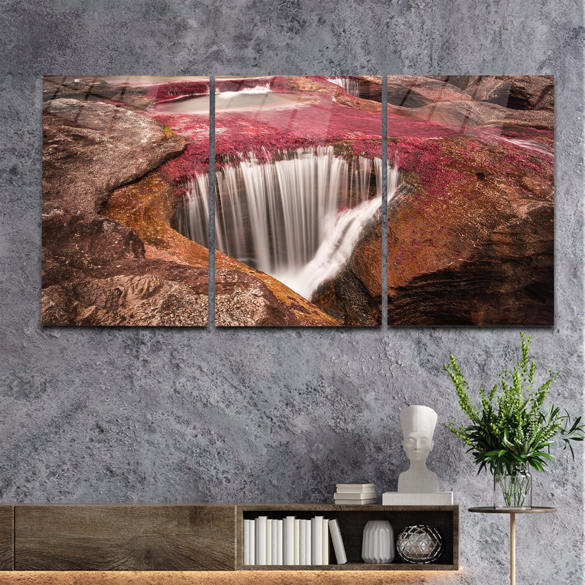 Tempered Glasss Wall Arts Art-Themed Set