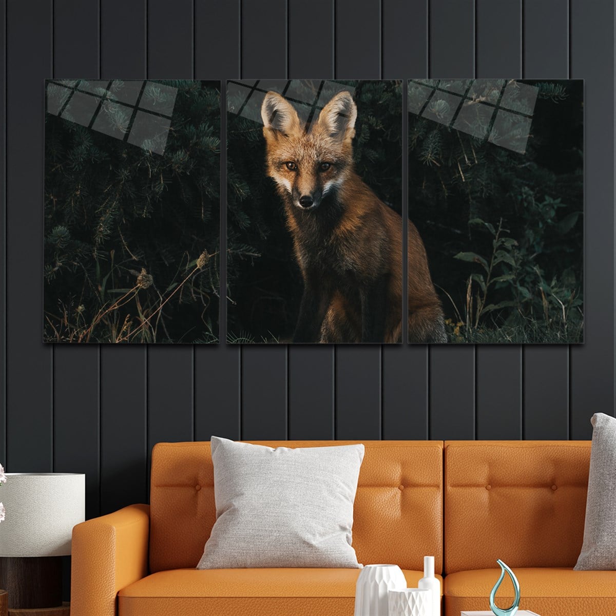 Tempered Glasss Wall Arts Art-Themed Set