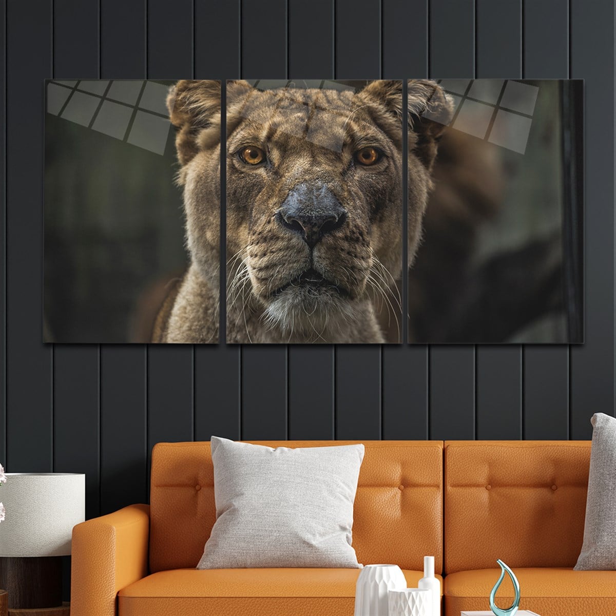 Tempered Glasss Wall Arts Art-Themed Set