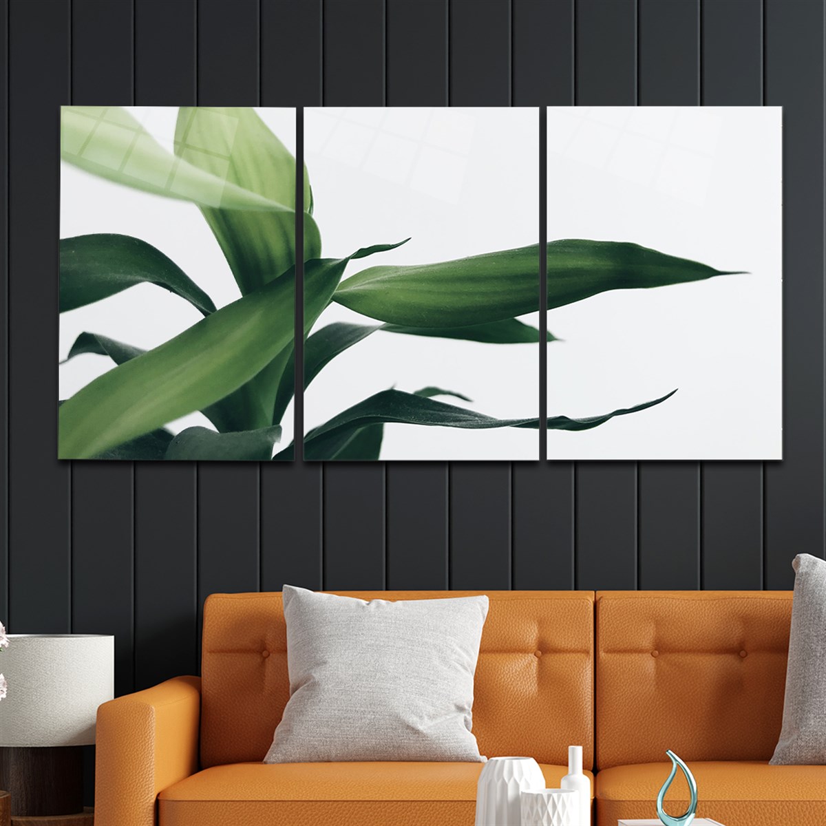 Tempered Glasss Wall Arts Art-Themed Set