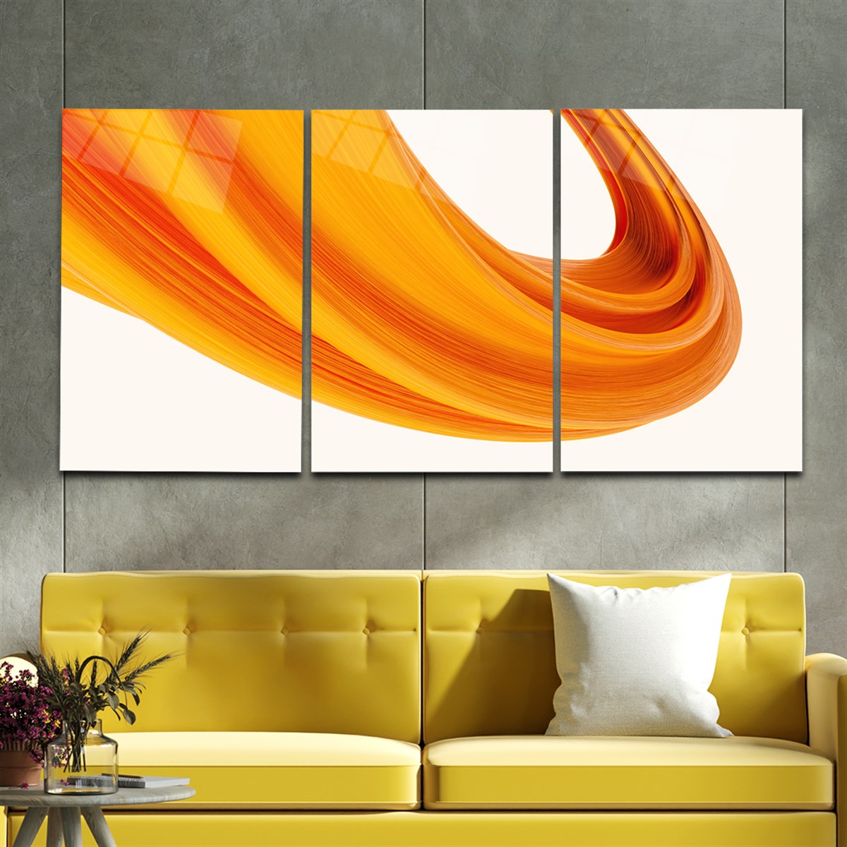 Tempered Glasss Wall Arts Art-Themed Set