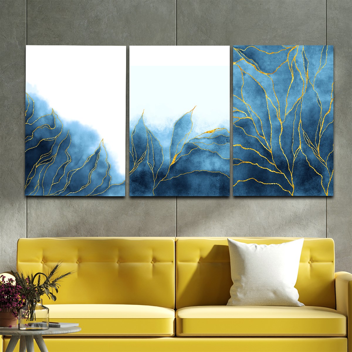 Tempered Glasss Wall Arts Art-Themed Set