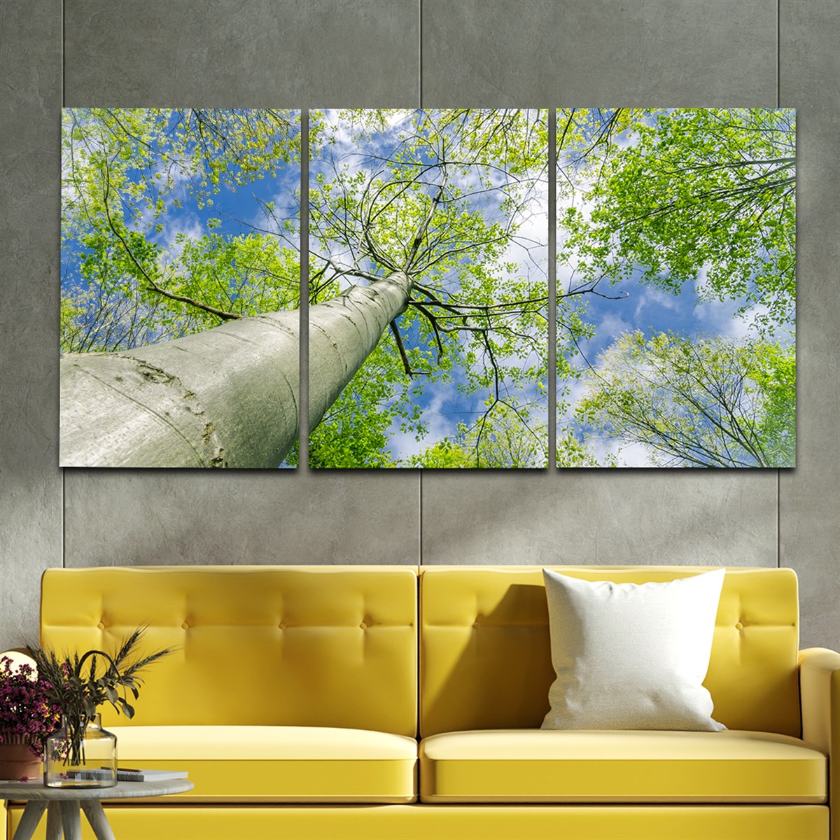 Tempered Glasss Wall Arts Art-Themed Set