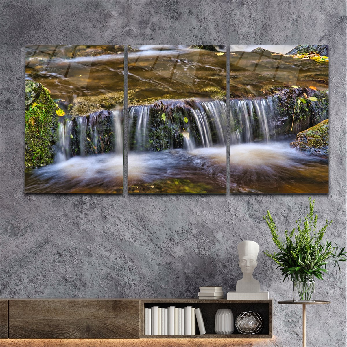 Tempered Glasss Wall Arts Art-Themed Set