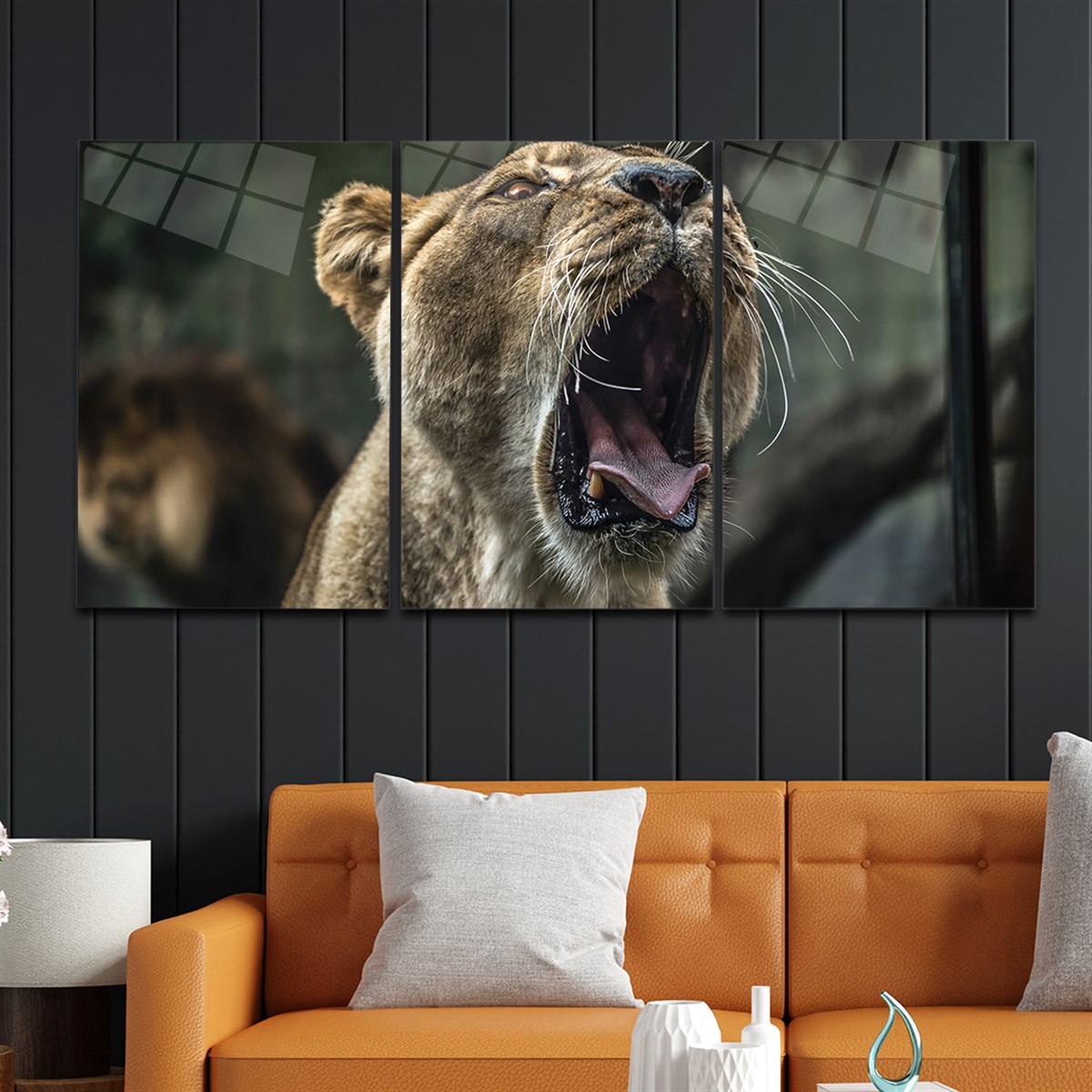 Tempered Glasss Wall Arts Art-Themed Set