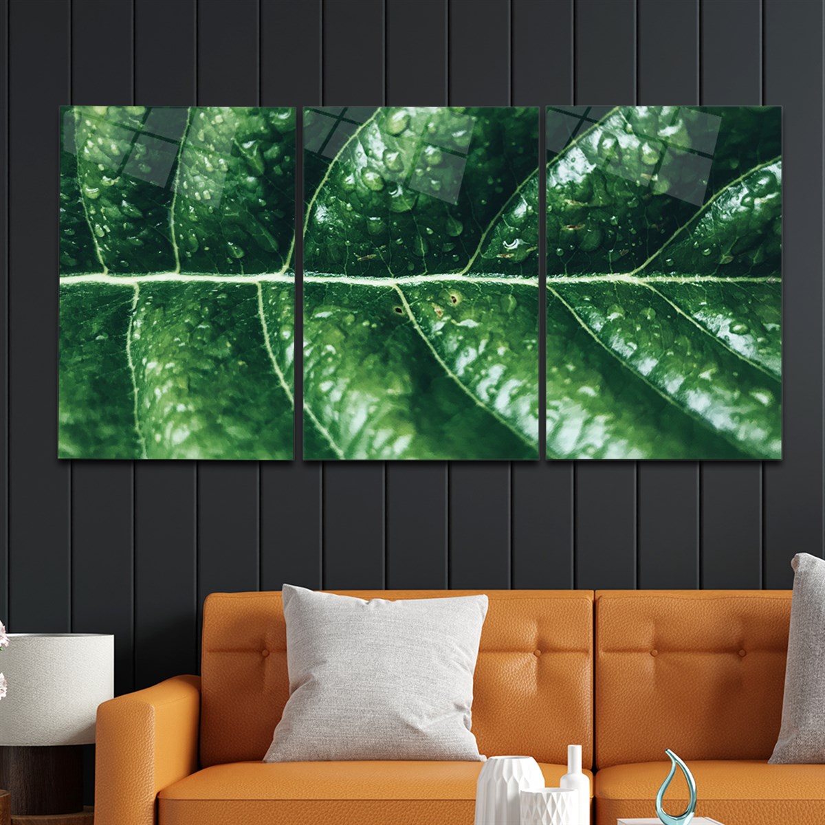 Tempered Glasss Wall Arts Art-Themed Set