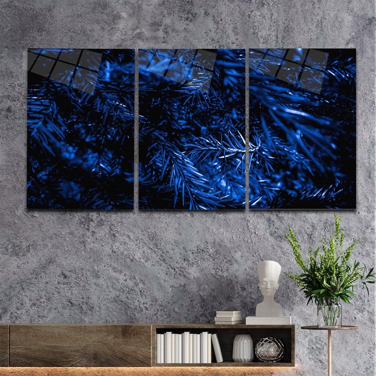 Tempered Glasss Wall Arts Art-Themed Set