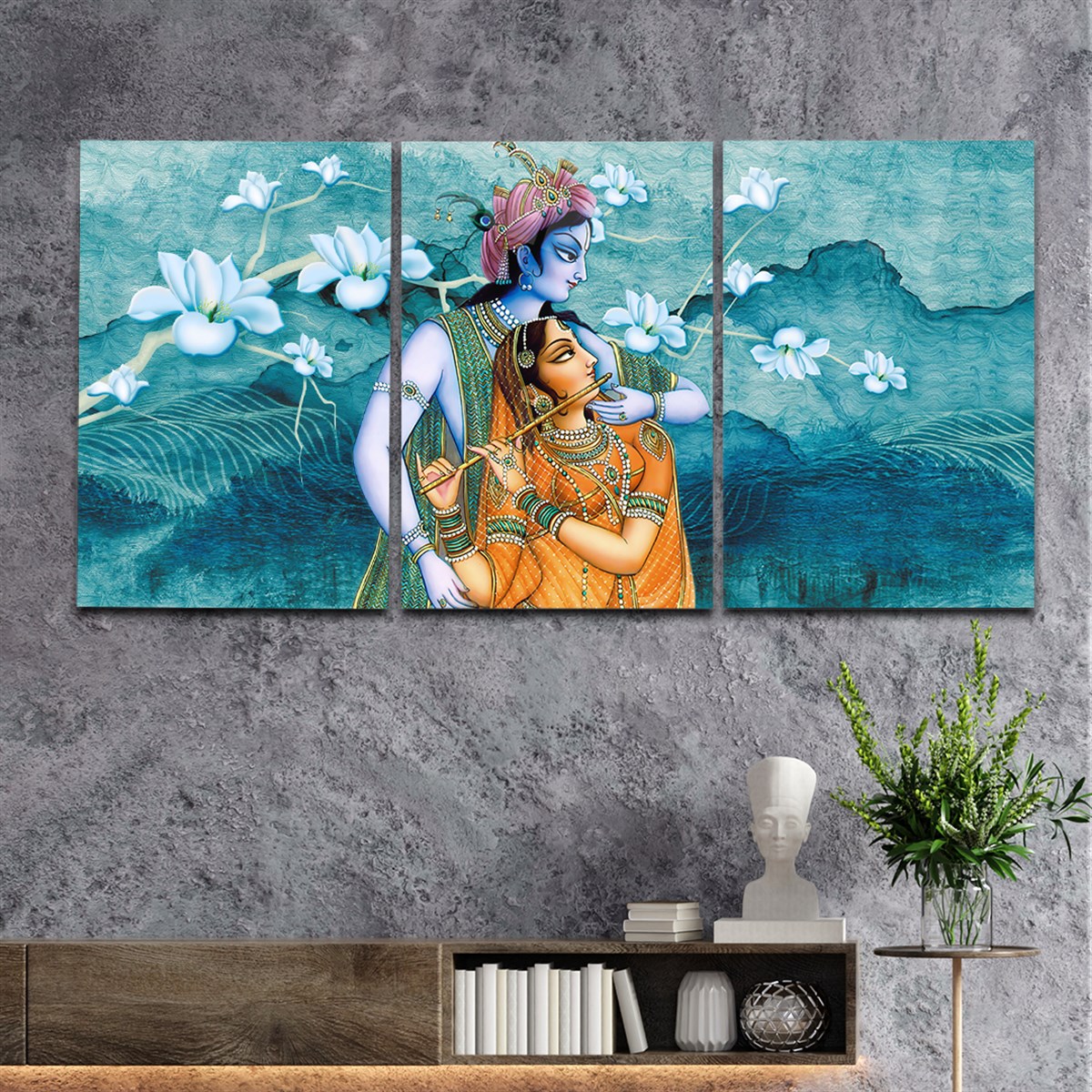 Tempered Glasss Wall Arts Art-Themed Set