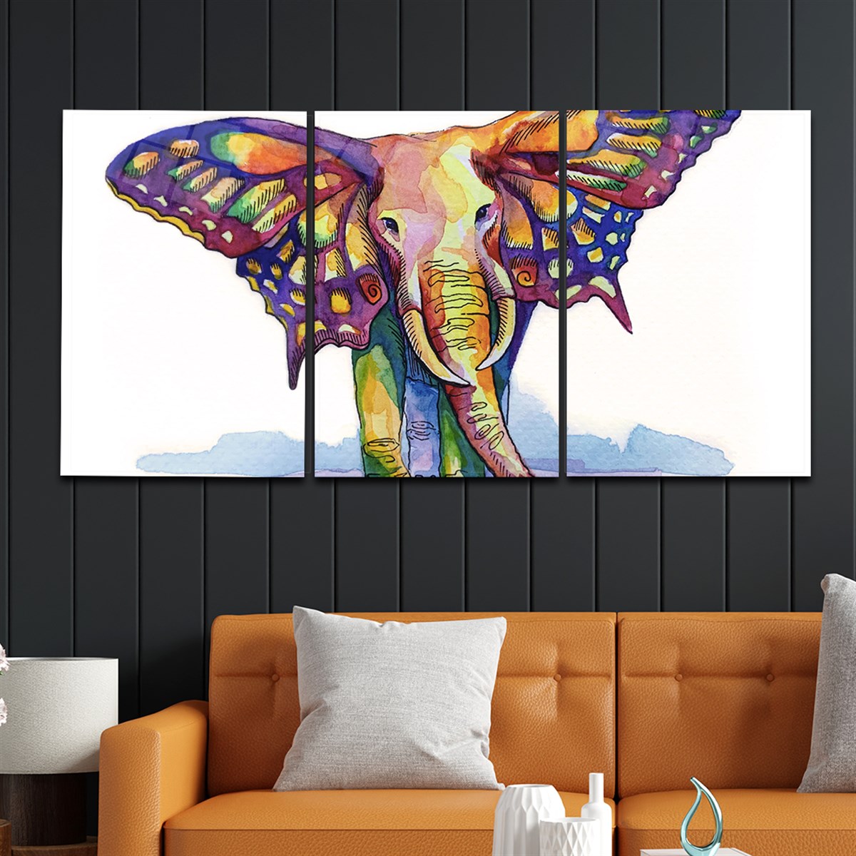Tempered Glasss Wall Arts Art-Themed Set