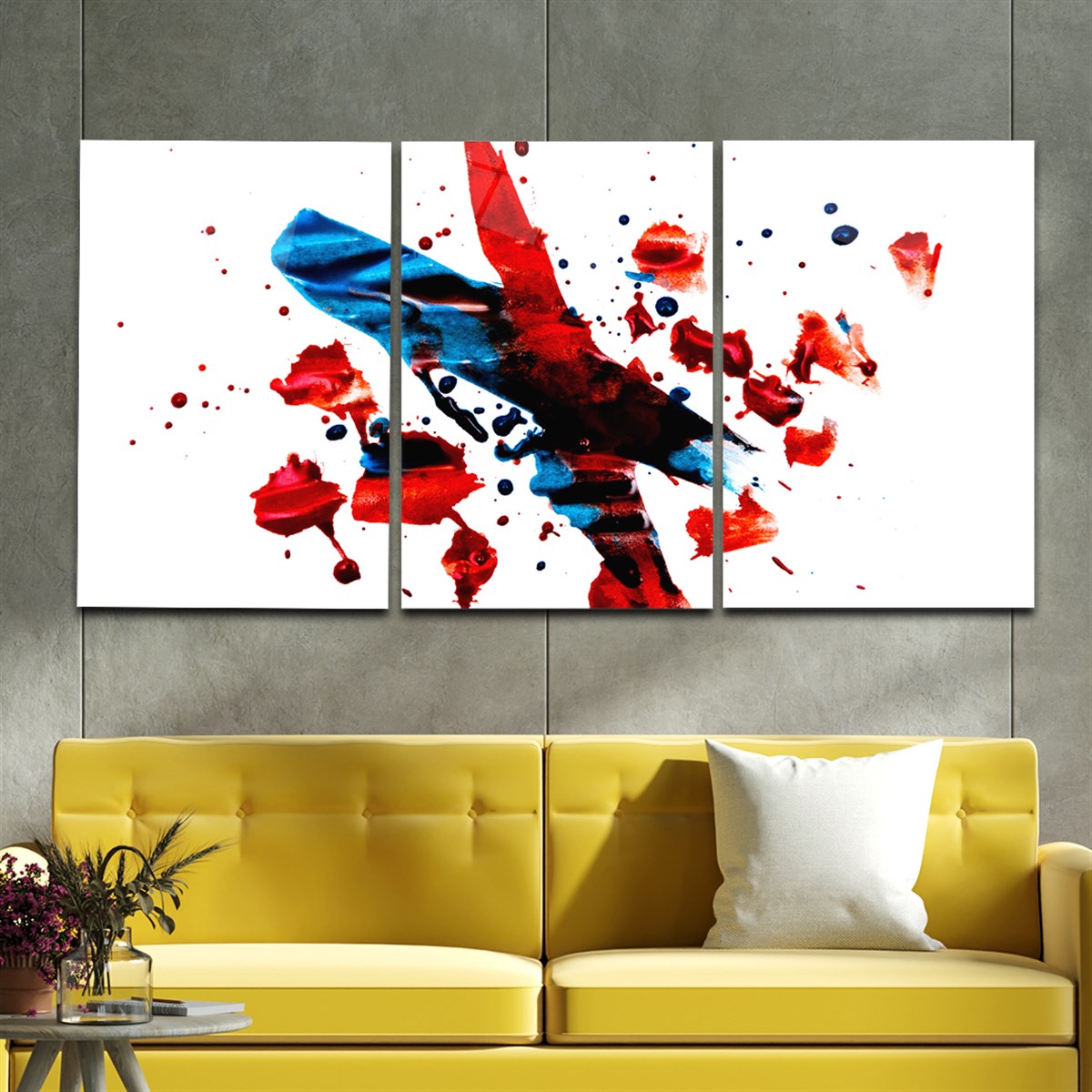 Tempered Glasss Wall Arts Art-Themed Set