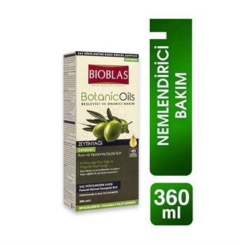 Bioblas Botanic Oils Zeytinyağlı Onarıcı Şampuan - Pembisden