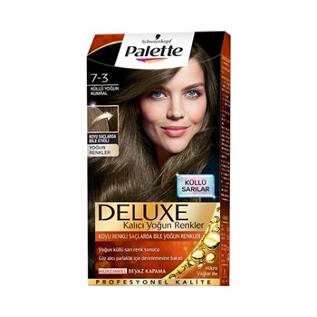 Palette Deluxe 7/3 Küllü Yoğun Kumral Saç Boyası - Pembisden