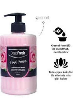 Deep Fresh Pink Rose Sıvı Sabun