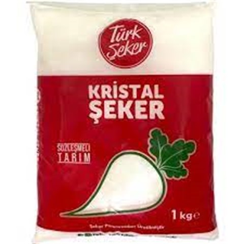 Türk Kristal Toz Şeker 1 Kg