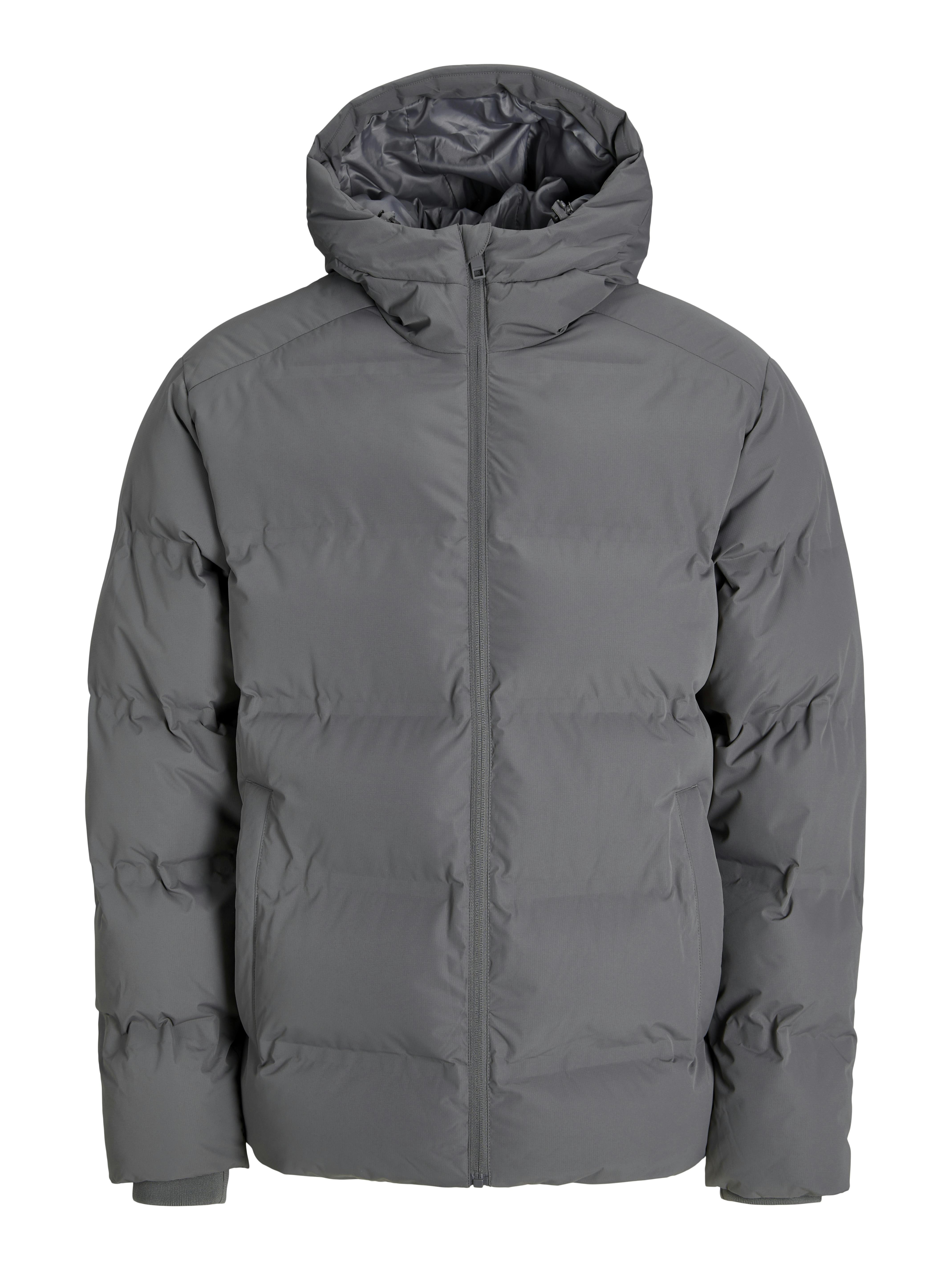 Erkek Jack & Jones JJESOHO Kapüşonlu Puffer Mont – Siyah, Yüksek Kalite, Fermuarlı, Uzun Kollu, Kışlık Şişme Mont 