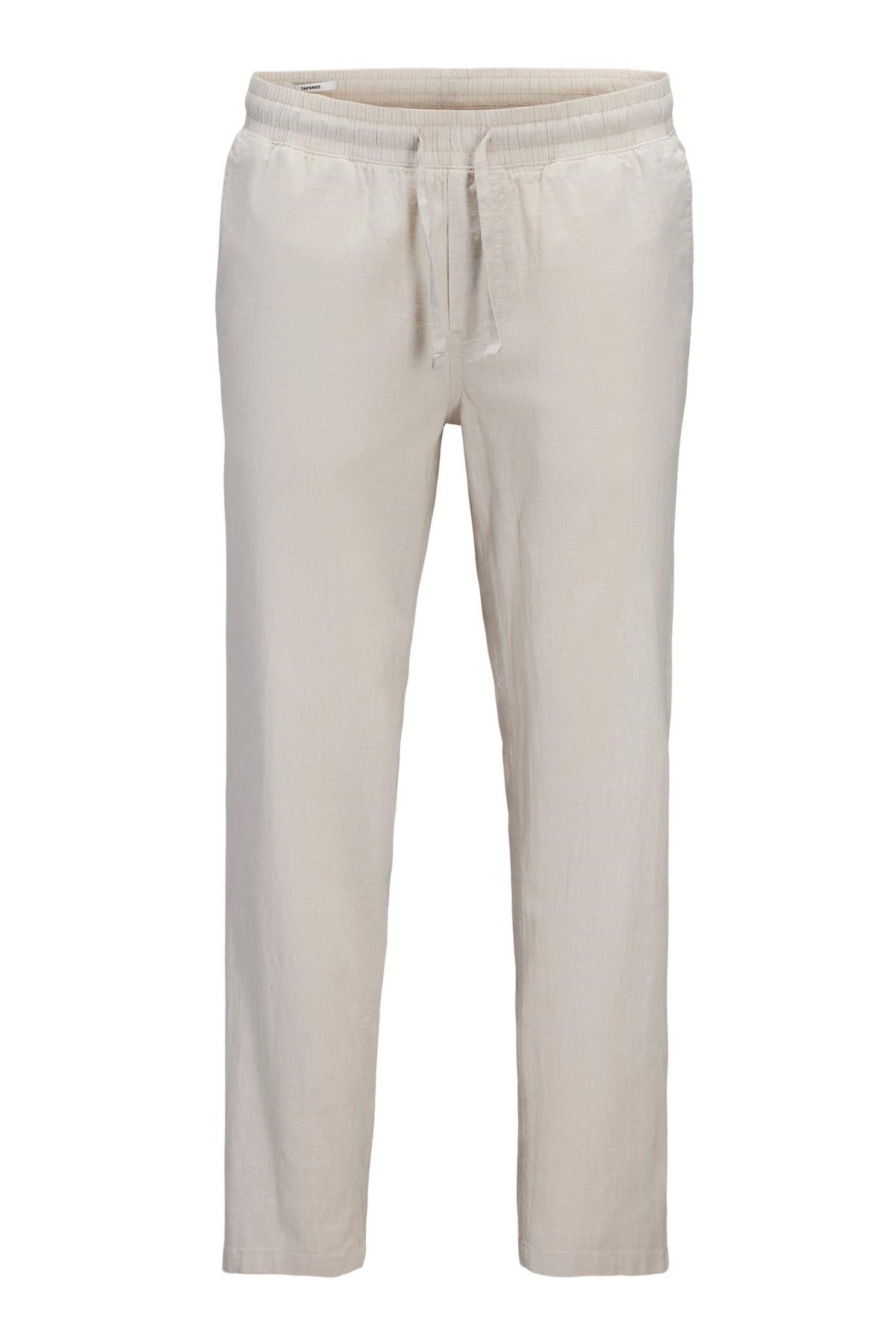 Jack & Jones Erkek Keten Karışımlı Jogger Pantolon - Ace Breeze 