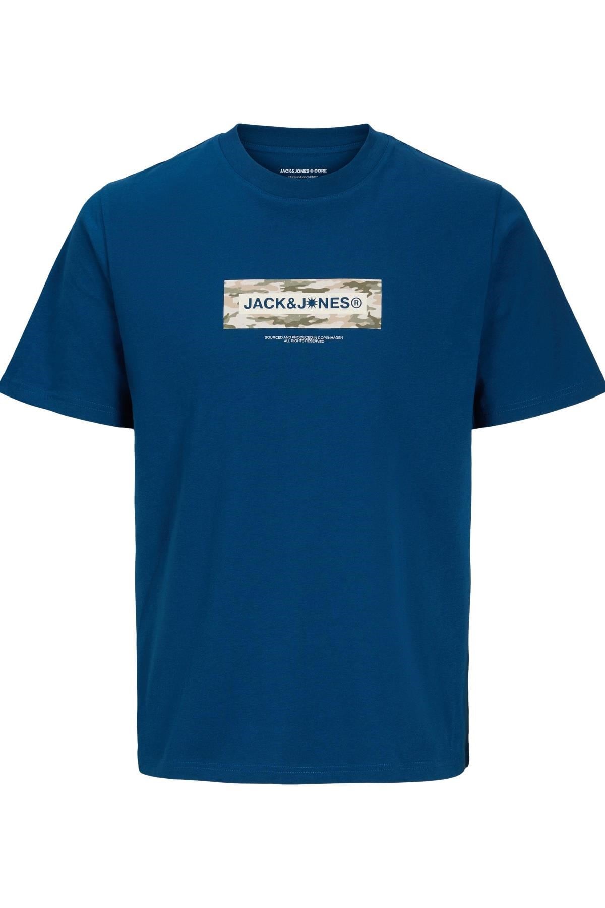 Jack & Jones JCOBREEZE Erkek Tişört Kısa Kollu Rahat Günlük 