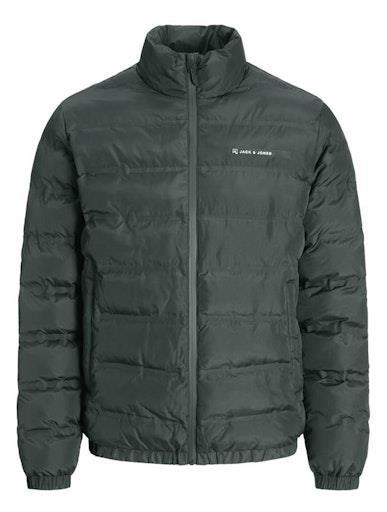 Jack & Jones JJALPES Heat Quilted Puffer Erkek Şişme Mont – Isı Tutucu, Su İtici, Kışlık Kapüşonlu Ceket 