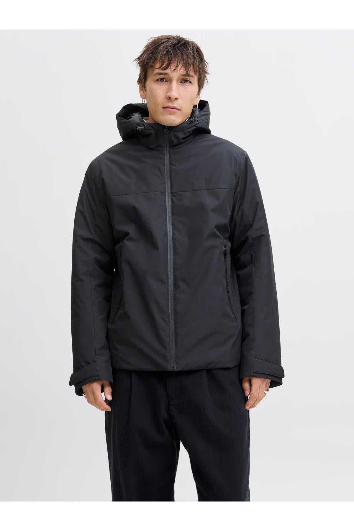 Jack & Jones JJEBRANDON TRANSITIONAL JACKET SN Black