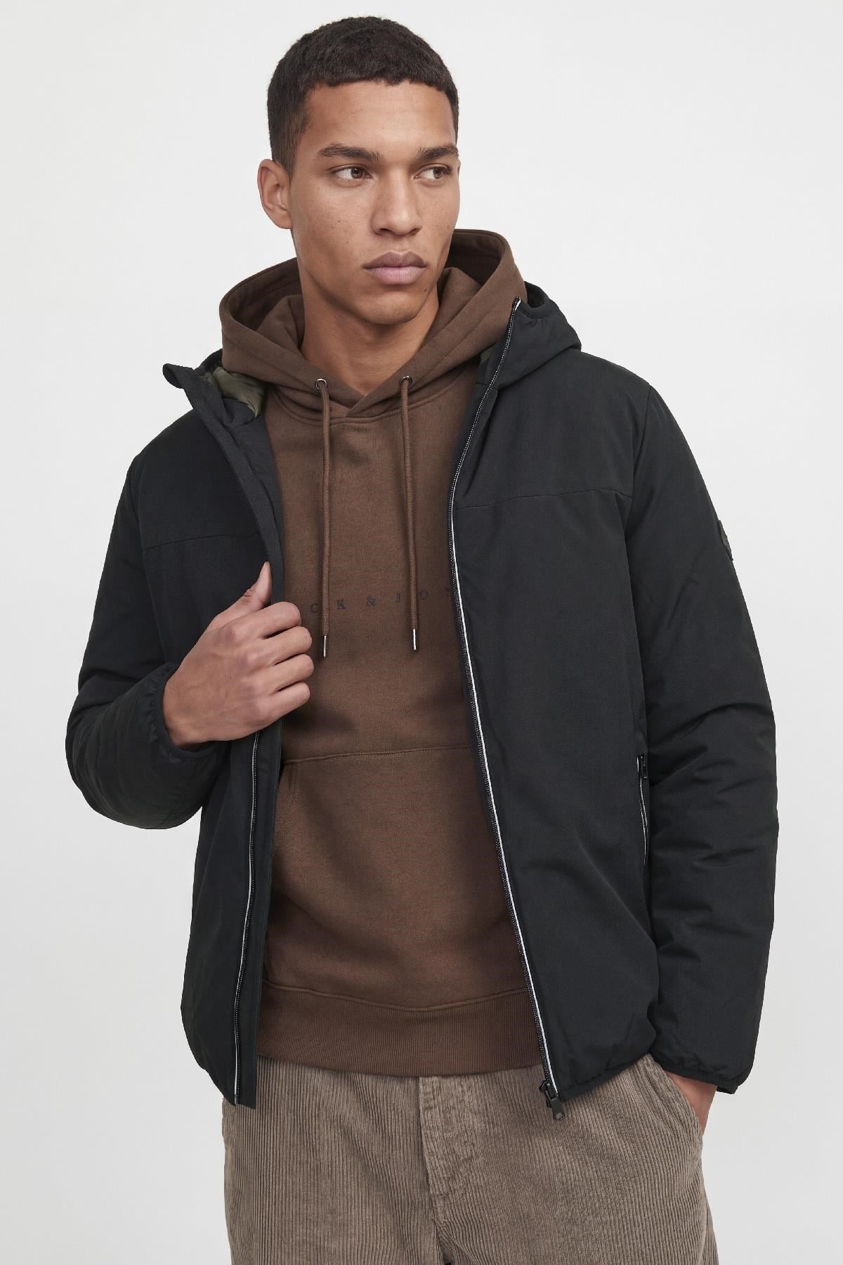 Jack & Jones JJEBROOKLYN Erkek Çift Taraflı Ceket Günlük Rahat 