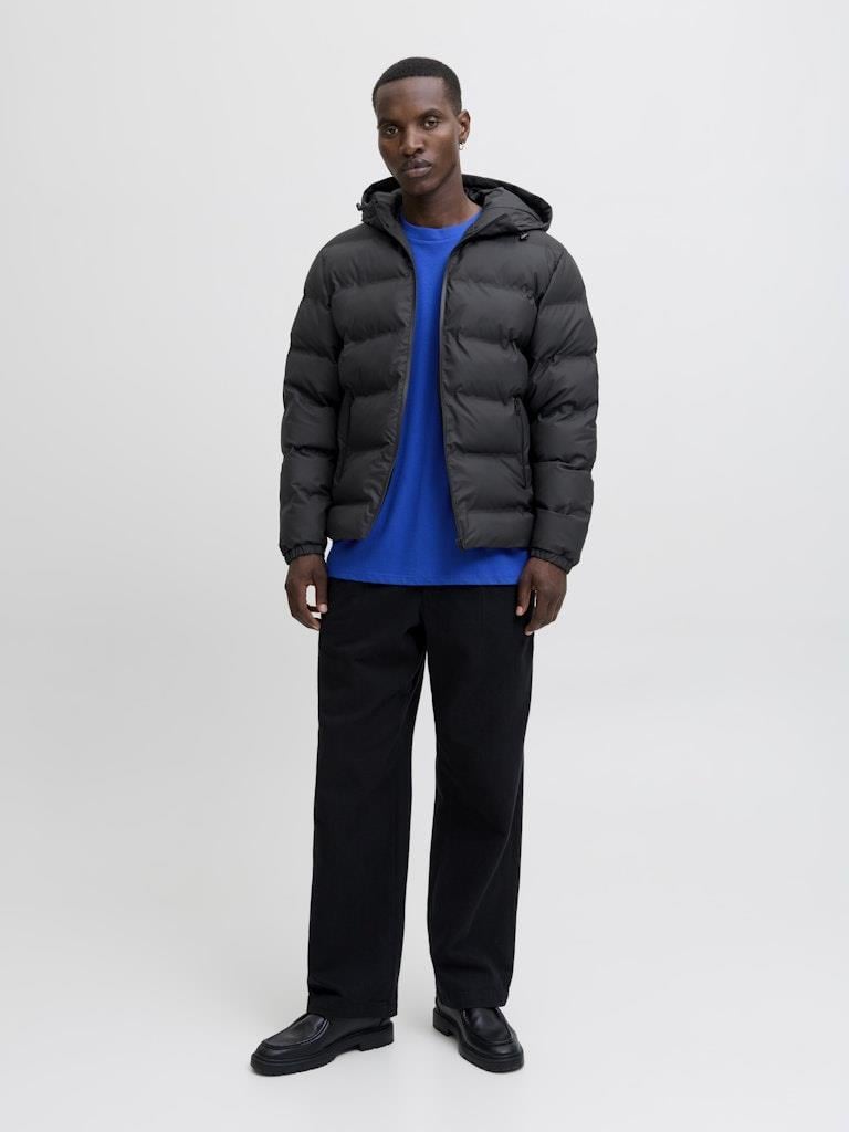 Jack & Jones JJELEMENTS PU Puffer SN Erkek Şişme Mont - Modern ve Koruyucu 