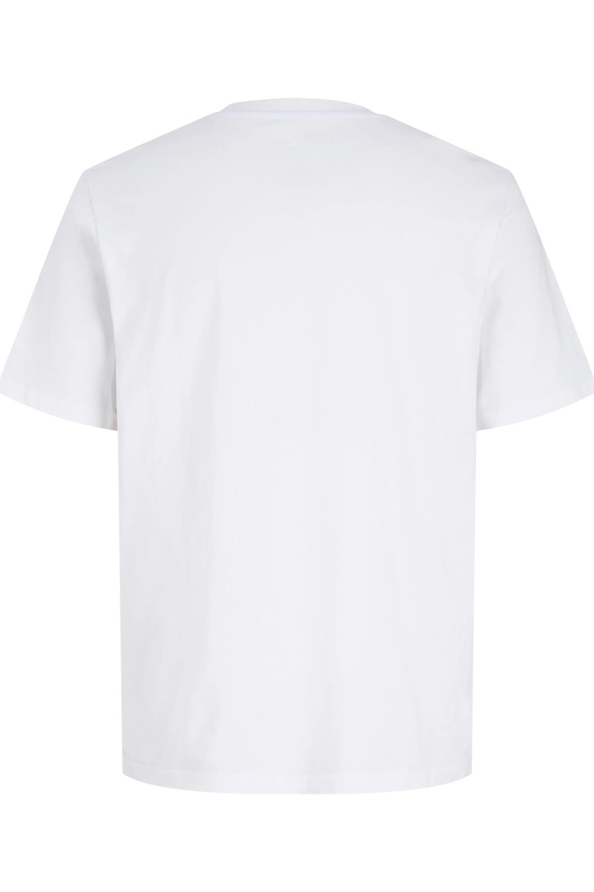 Jack & Jones JPRBLAOSCAR Erkek Tişört Kısa Kollu Pamuklu Şık Günlük 