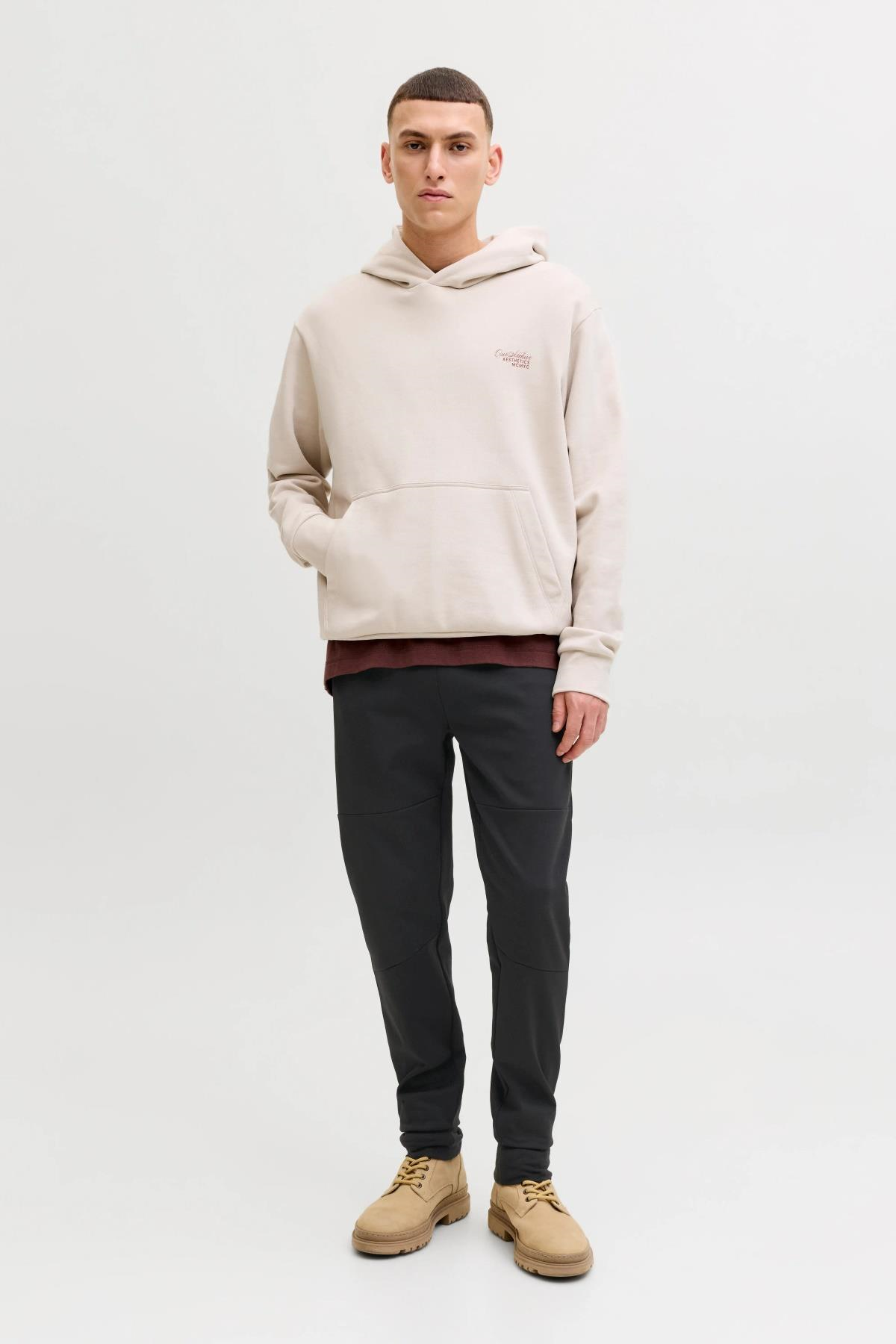 Jack & Jones JPSTGORDON Base Erkek Sweatpant – Rahat Kesim, Günlük & Spor Eşofman Altı 