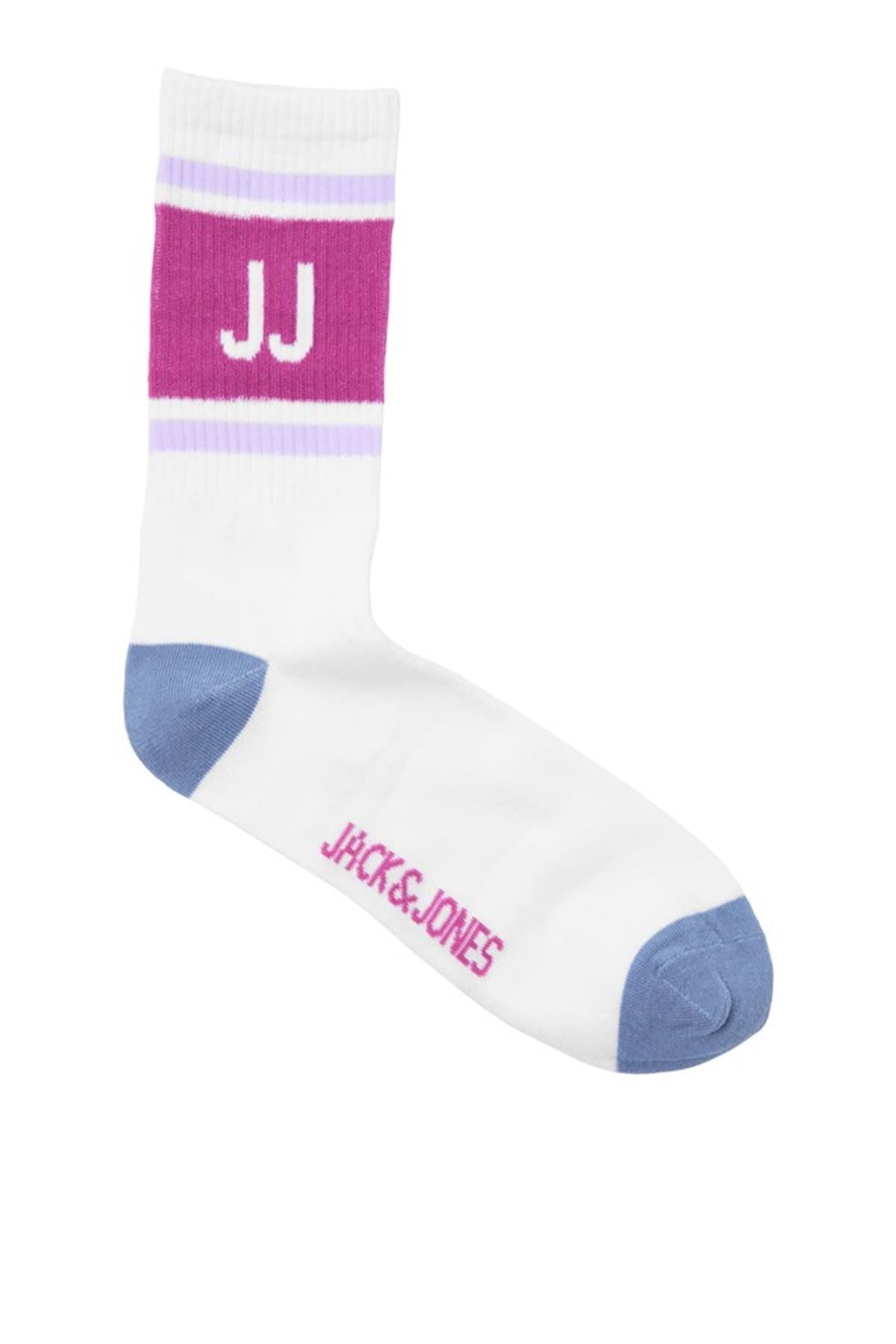 JACK&JONES JACRETRO LOGO TENNIS SOCK12250746 MOR