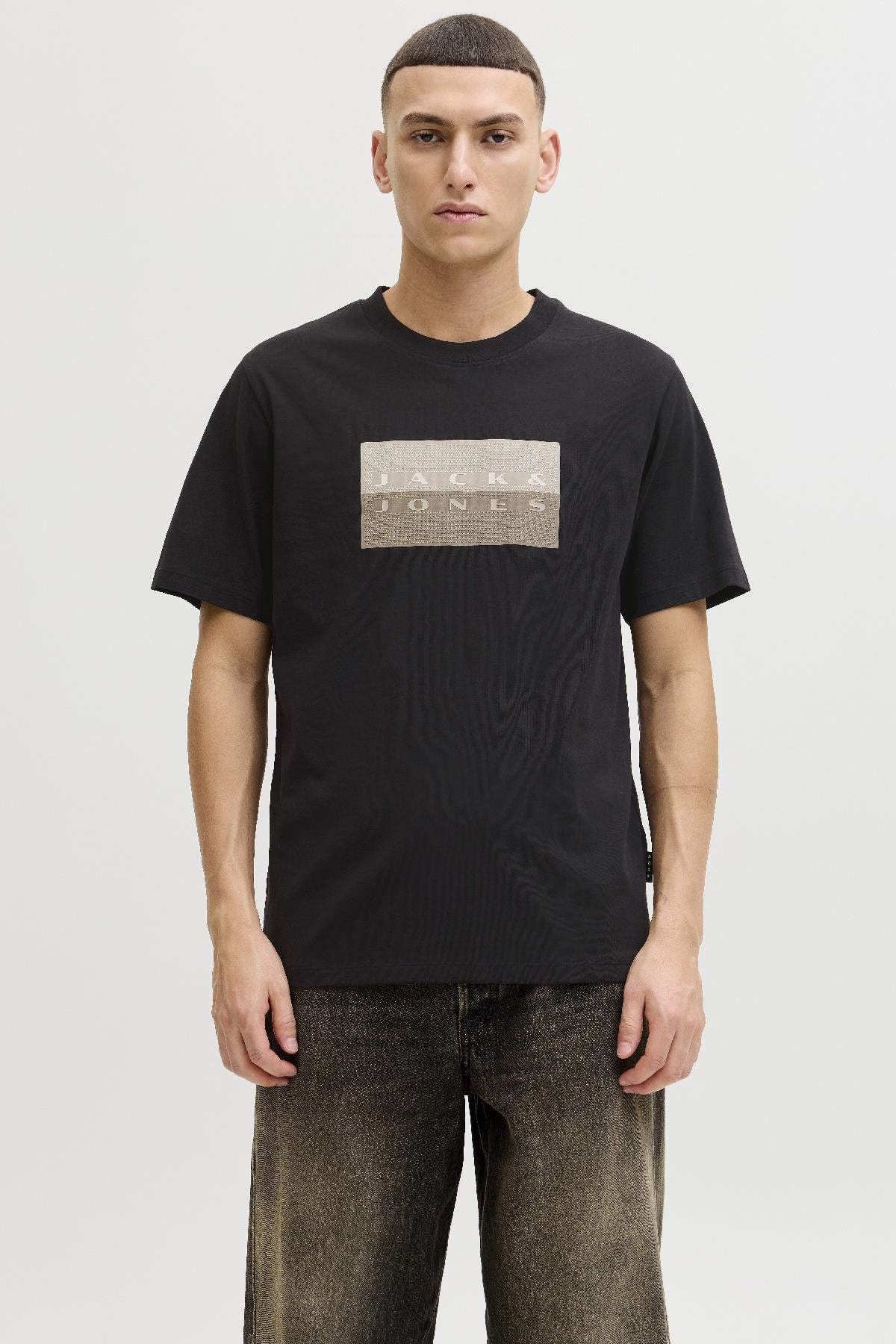 JCOFUSION DOTS PRINT TEE SS CREW SN 
