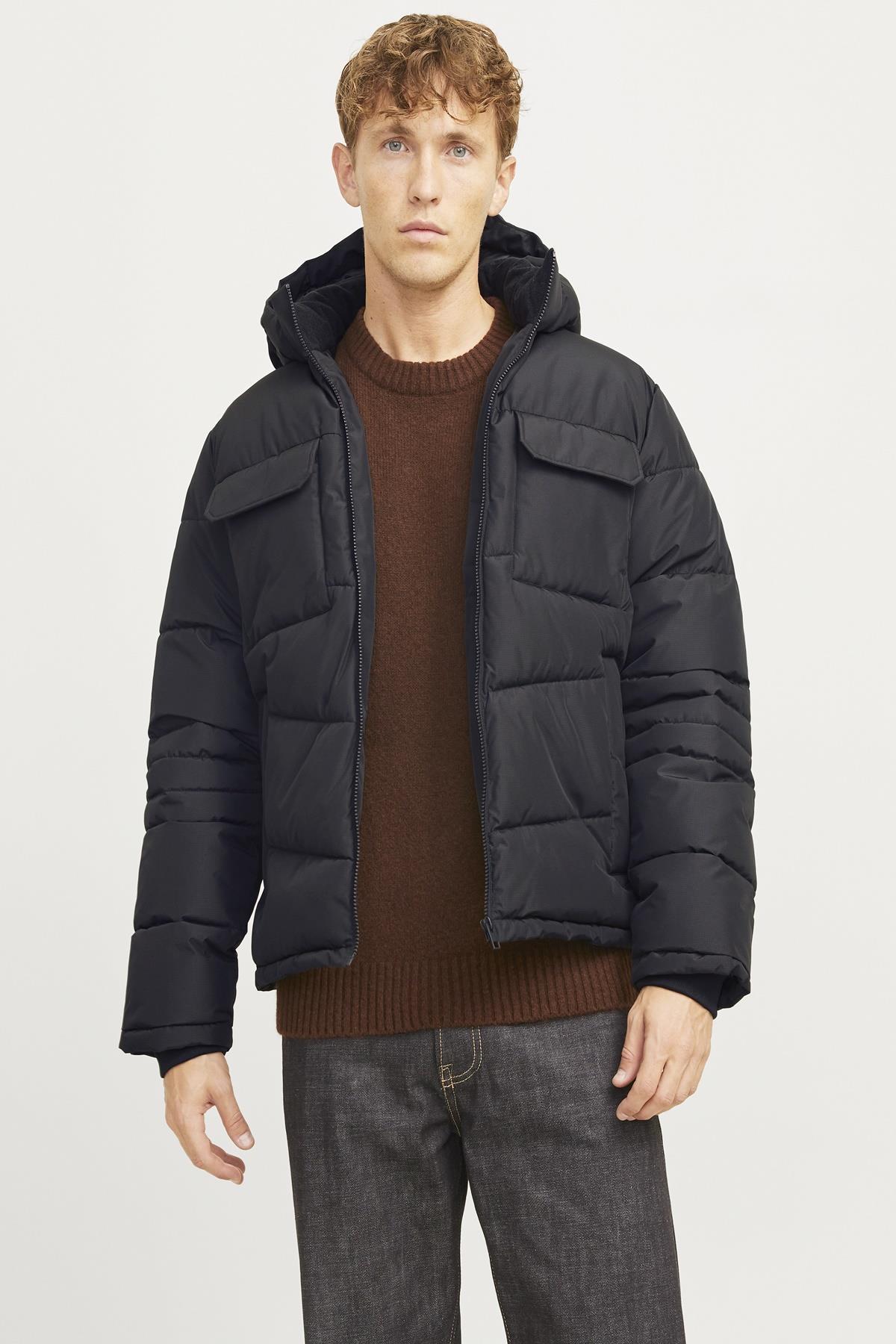 JJBUILD PUFFER JACKET SİYAY12256858