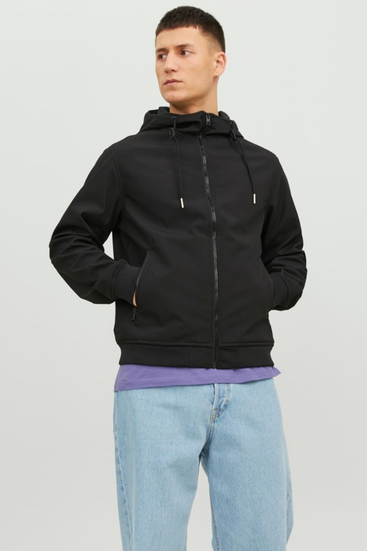 JJEBASIC SOFTSHELL HOOD NOOS 12236300 SİYAH
