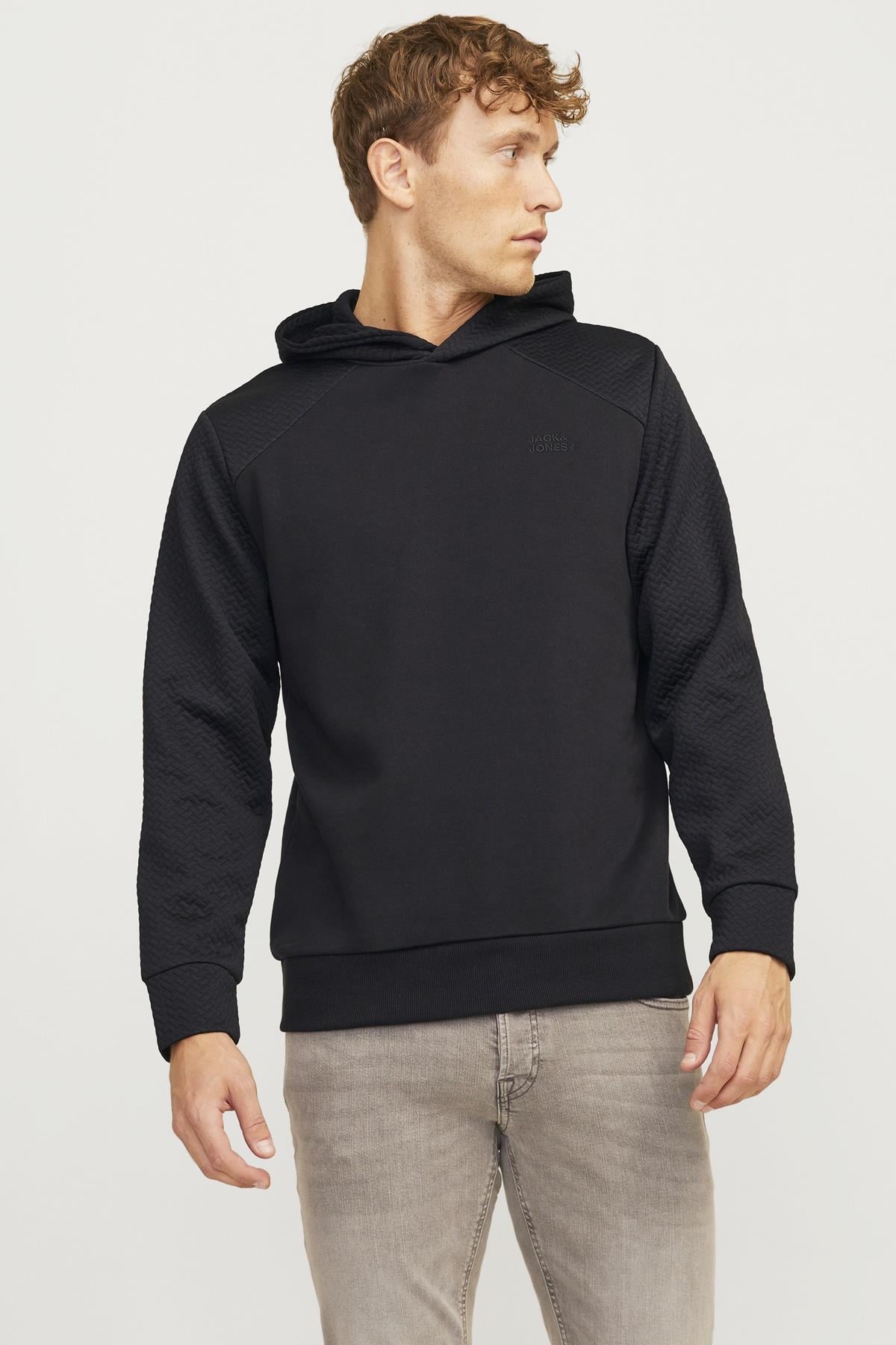 JJESTAPLE SWEAT HOOD SİYAH12258488