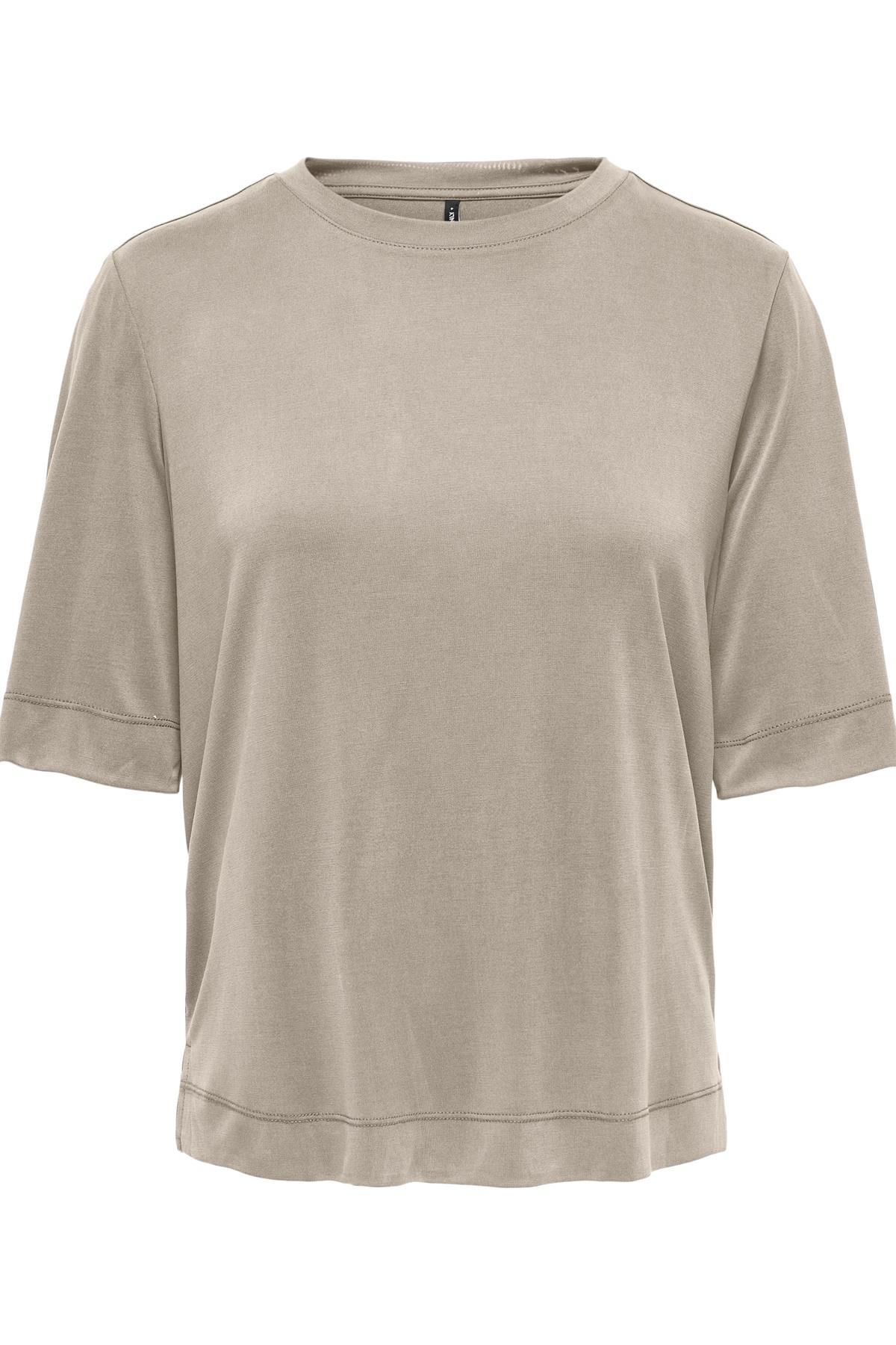 ONLHANNAH S/S O-NECK TOP JRS TAŞ 15348760