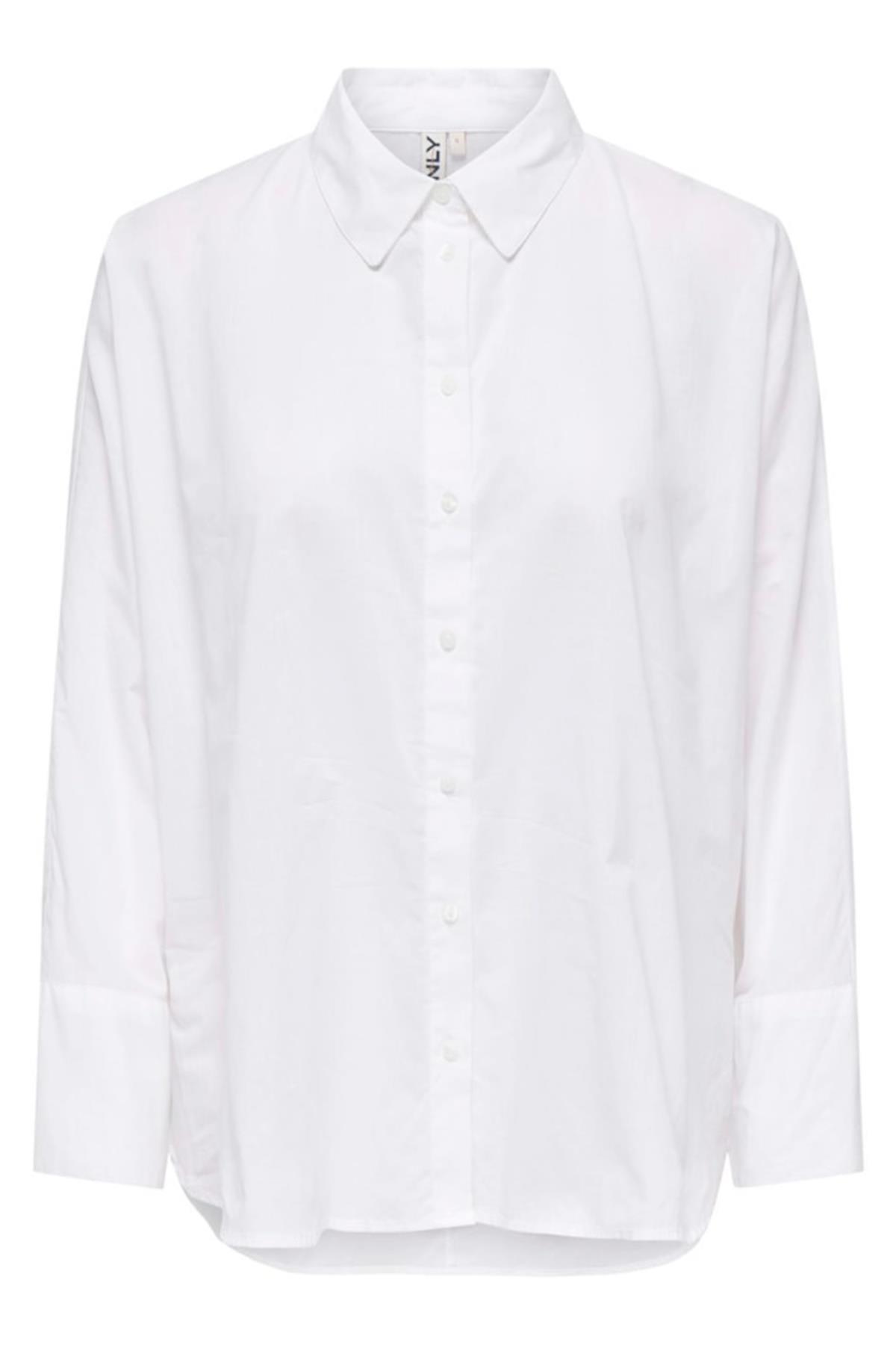 ONLNEW LINA GRACE SOLID LS SHIRT WVN 