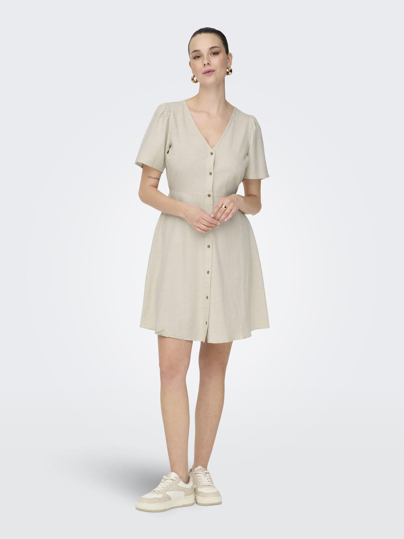 ONLVITA LIFE S/S SHORT DRESS NOOS WVN 