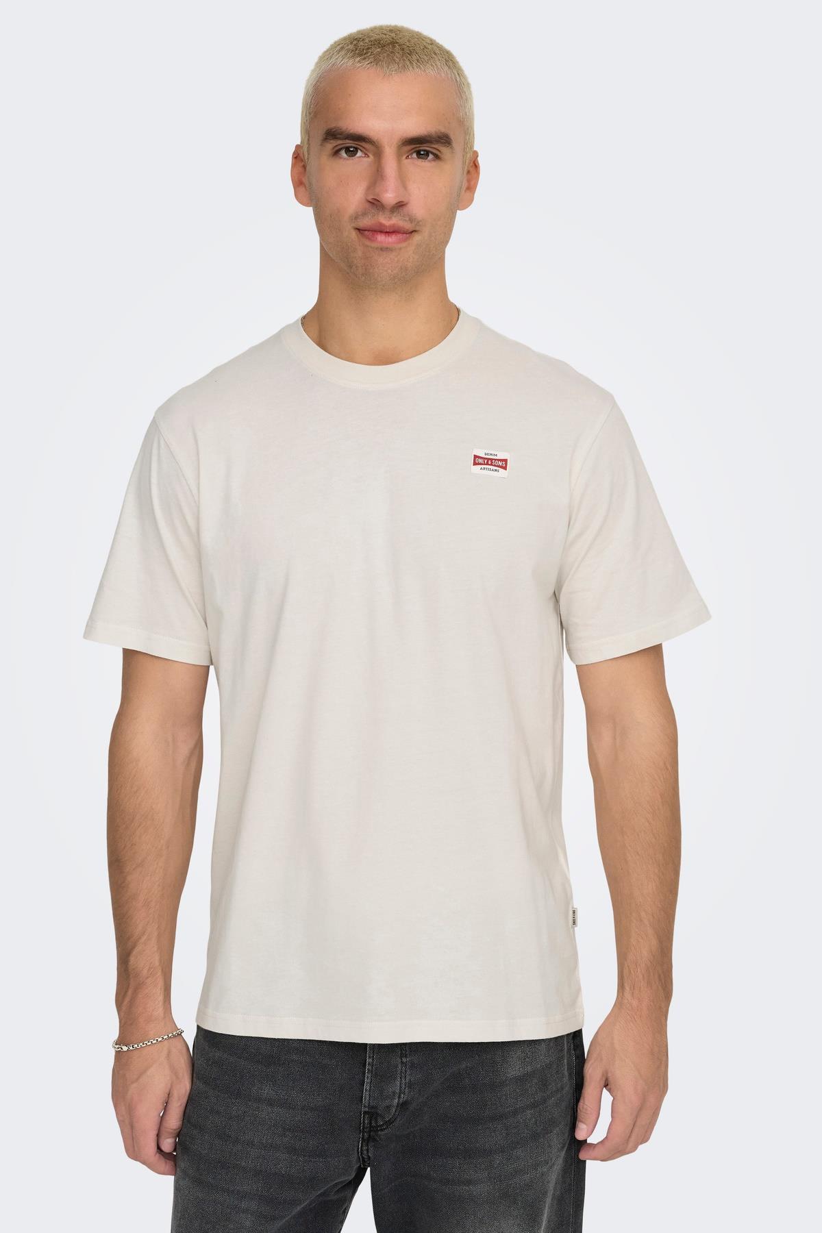 ONLY & SONS ONSDAWSON Erkek Regular Fit Kısa Kollu T-Shirt | Günlük Kullanım 