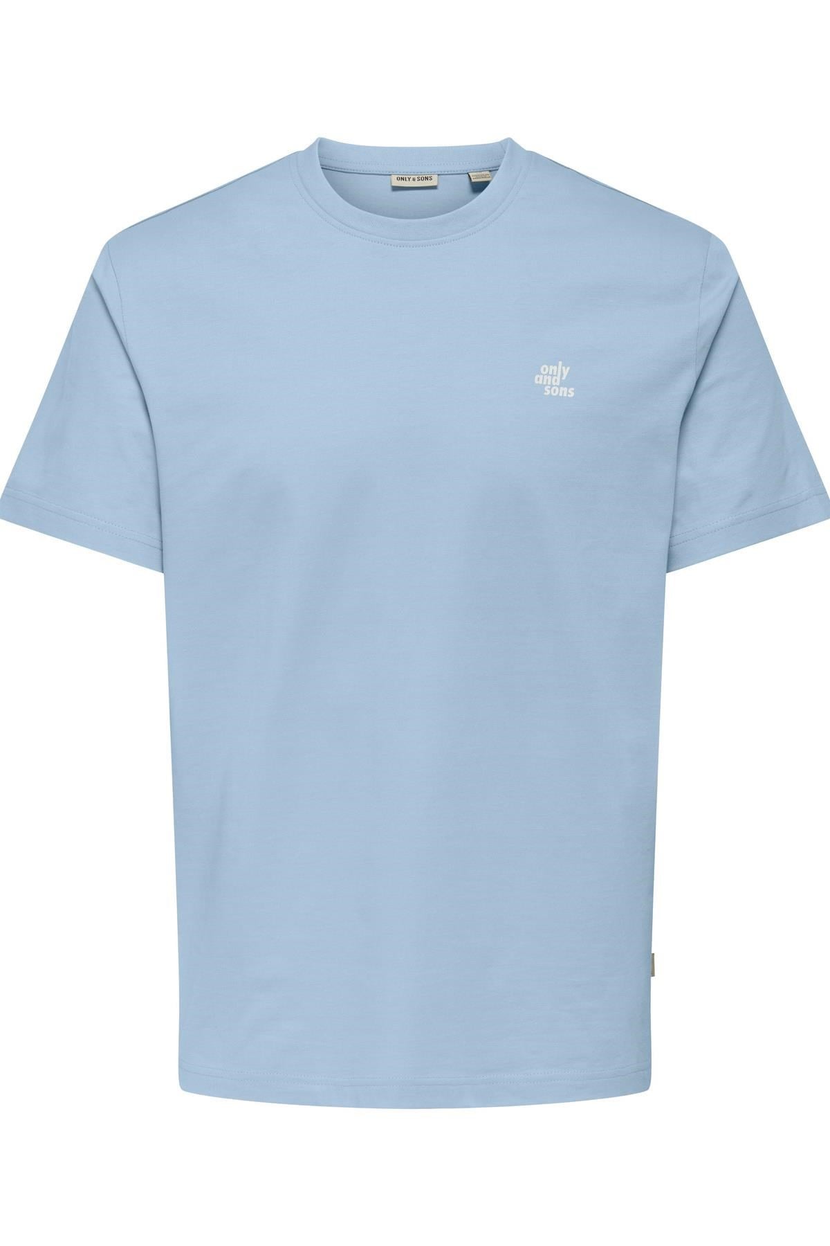 ONLY & SONS ONSMAXIM Pamuklu Regular Fit Erkek T-Shirt 
