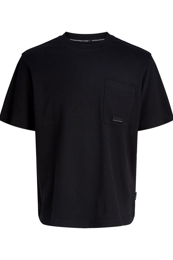 Jack & Jones JCOFUSION Cepli Logo Detaylı Bisiklet Yaka Erkek T-Shirt 