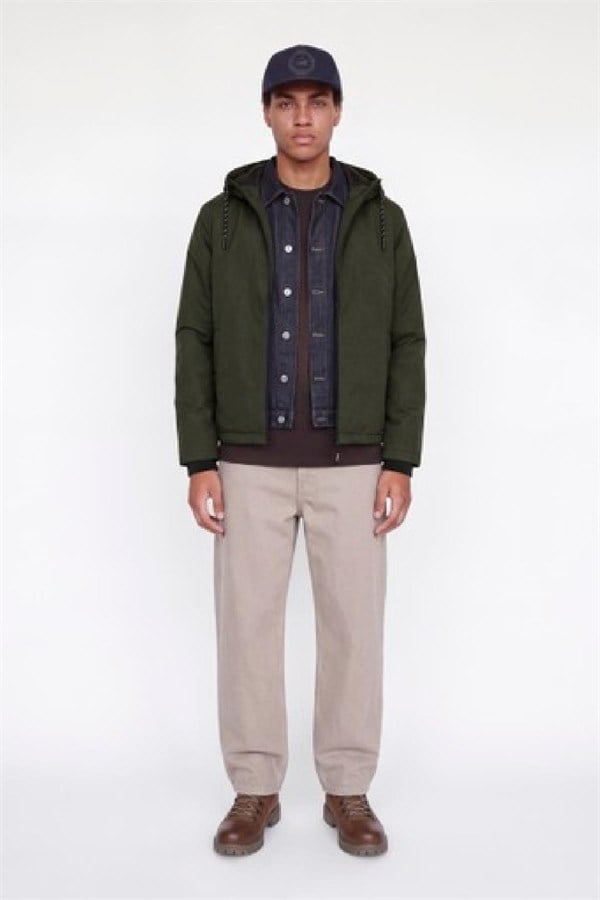 Jack & Jones JCOFUSION Lock Erkek Ceket Günlük Rahat Spor Şık 