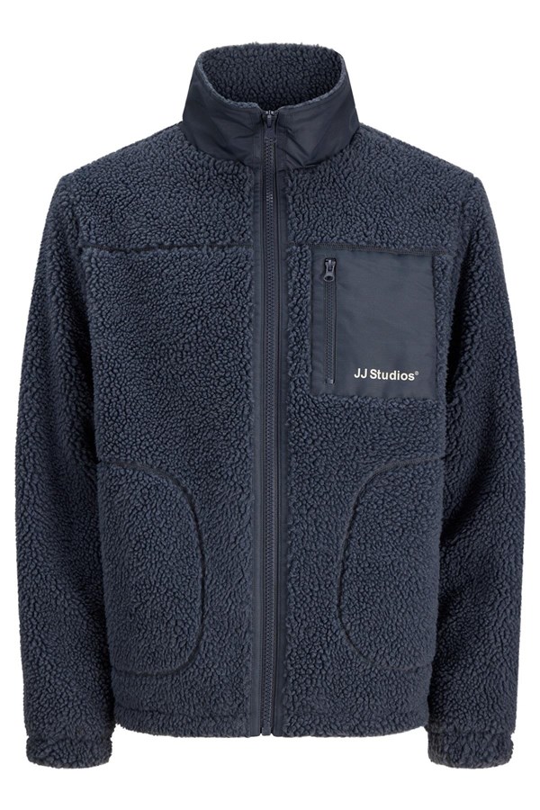 Jack & Jones JJESOHO Erkek Teddy Peluş Ceket Günlük Rahat 