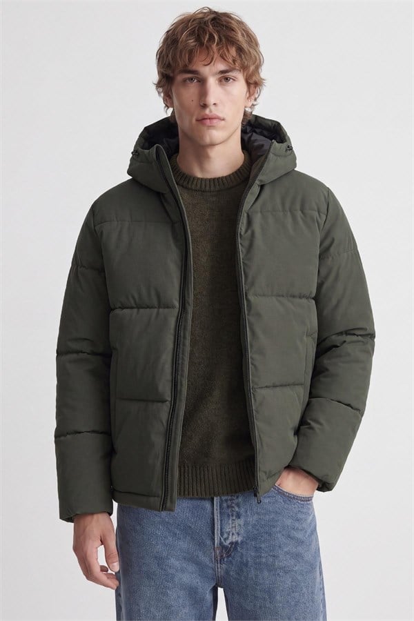Jack & Jones JJGALAXY Erkek Şişme Mont Puffer Ceket Günlük Rahat 