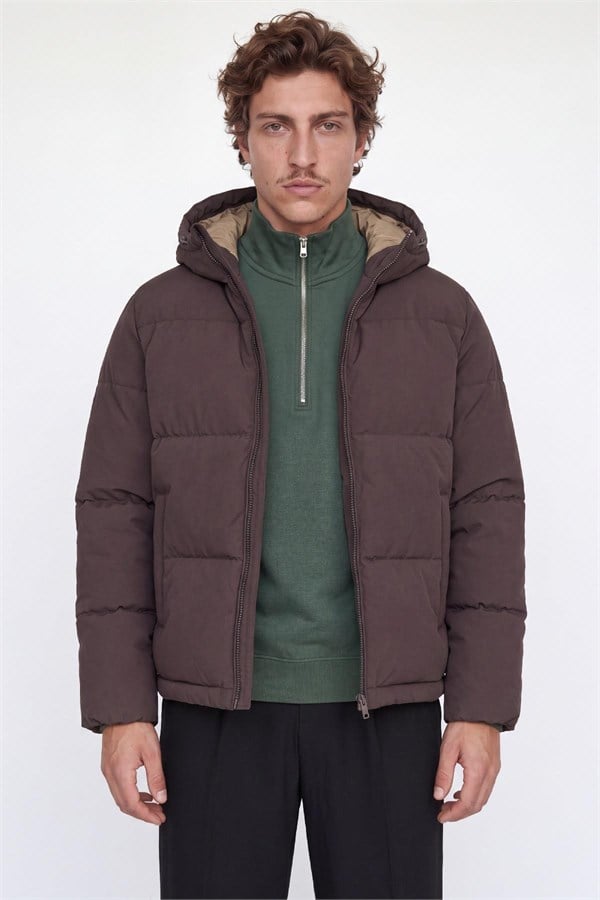 Jack & Jones JJGALAXY Erkek Şişme Mont Puffer Ceket Günlük Rahat 