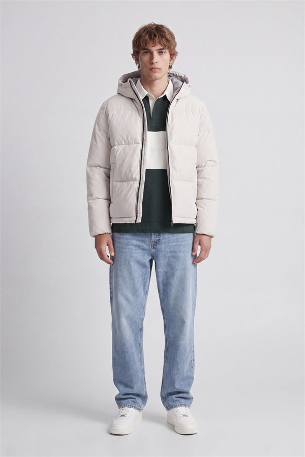 Jack & Jones JJGALAXY Erkek Şişme Mont Puffer Ceket Günlük Rahat 