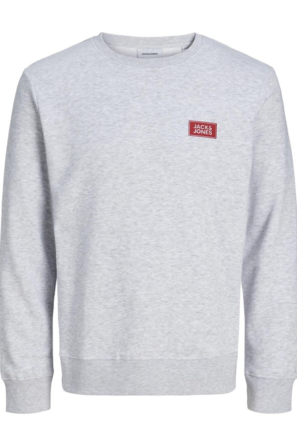 Jack & Jones JJRUSH Erkek Sweatshirt Bisiklet Yaka Rahat Günlük Pamuklu 