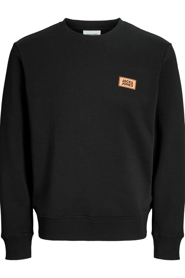 Jack & Jones JJRUSH Erkek Sweatshirt Bisiklet Yaka Rahat Günlük Pamuklu 