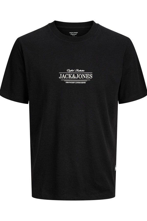 Jack & Jones JORCASSIS Minimal Erkek Tişört Bisiklet Yaka Kısa Kollu Rahat Günlük 