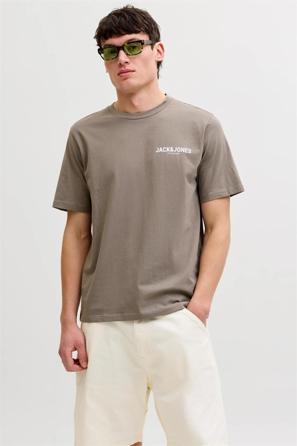 Jack & Jones JPRBLAOSCAR Erkek Tişört Kısa Kollu Pamuklu Şık Günlük 